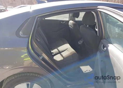 2019 Hyundai Ioniq Hybrid Blue из США, поврежденный, VIN KMHC65LC2KU118766